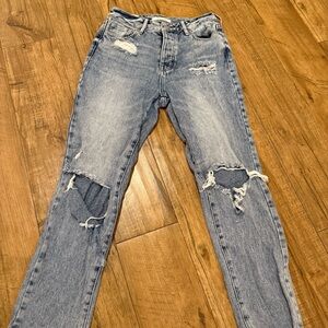 PacSun Ripped Mom Jeans